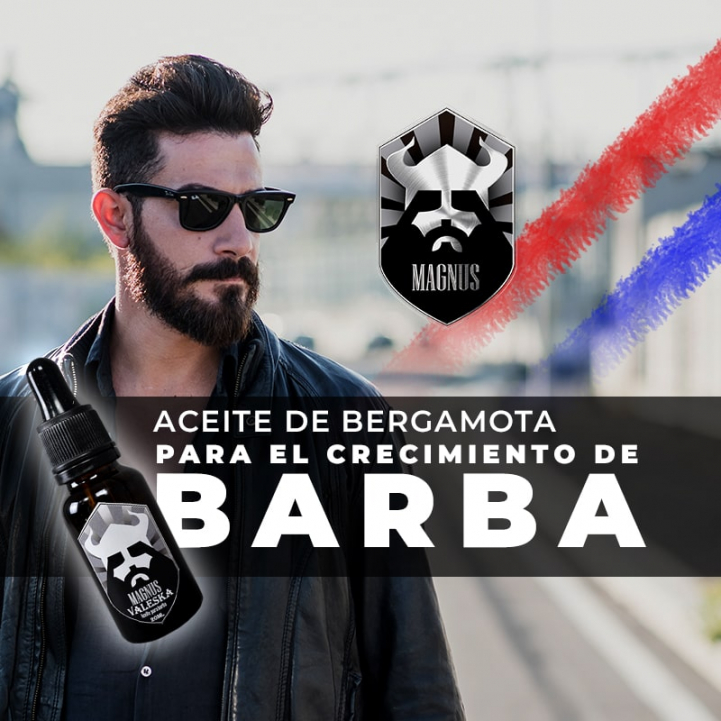 ACEITE DE BERGAMOTA PARA CRECIMIENTO DE BARBA